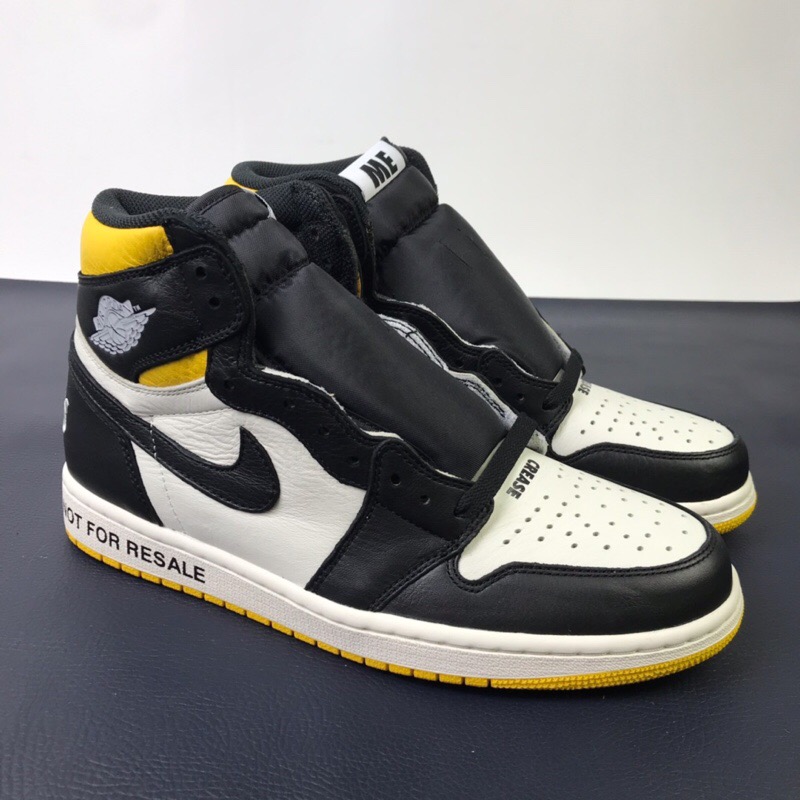 Jordan 1 Retro High "Not for Resale" Varsity Maize