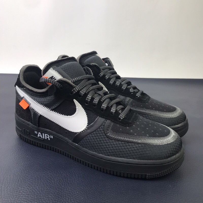 Latest Air Force 1 Low Off-White Black White