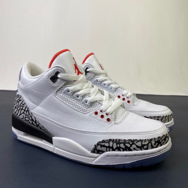 Jordan 3 Retro Free Throw Line White Cement