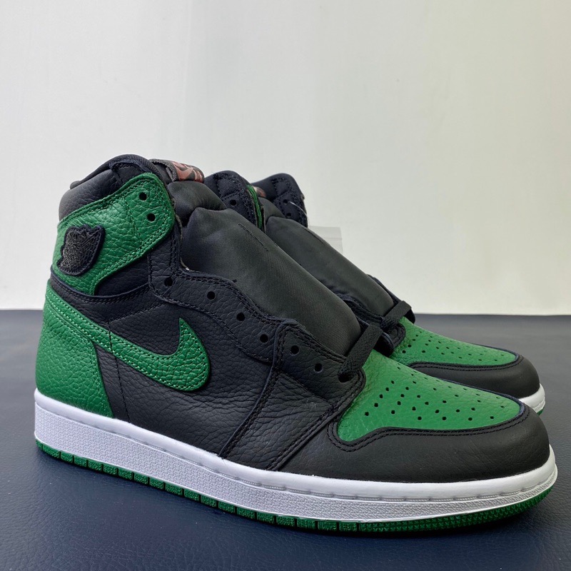 Jordan 1 Retro High Pine Green Black