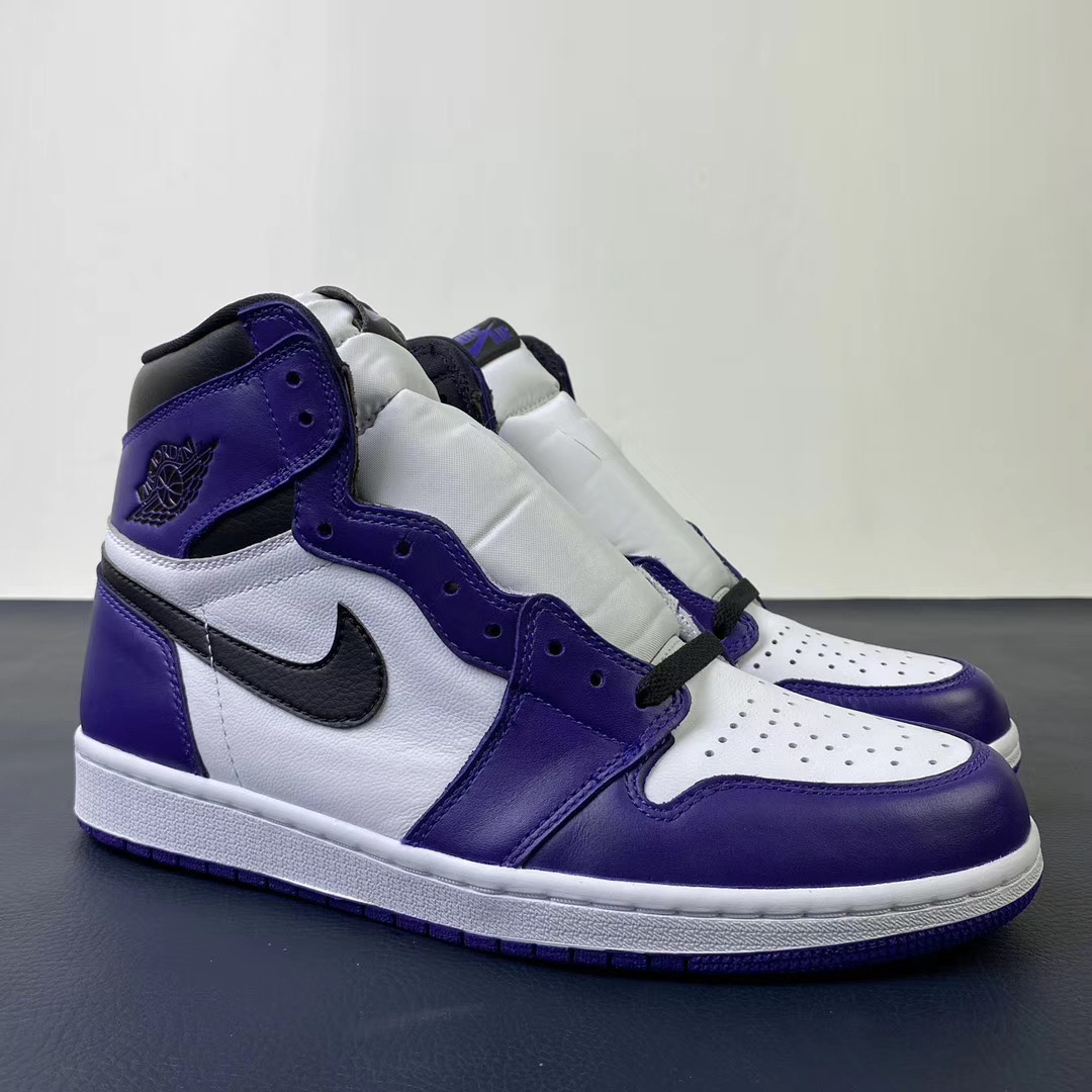 Jordan 1 Retro High Court Purple White