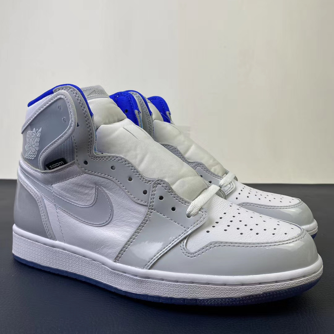 Jordan 1 Retro High Zoom White Racer Blue