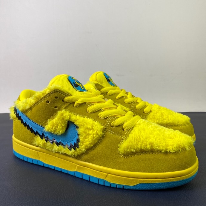 Nike SB Dunk Low Grateful Dead Bears Opti Yellow