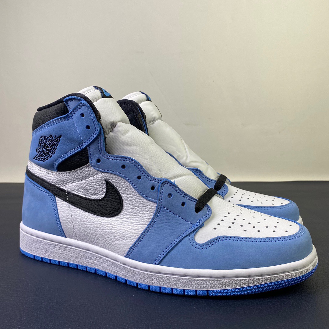 Jordan 1 Retro High White University Blue Black