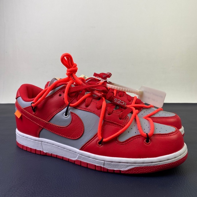 Nike Dunk Low Off-White University Red