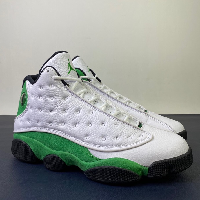 Jordan 13 Retro White Lucky Green