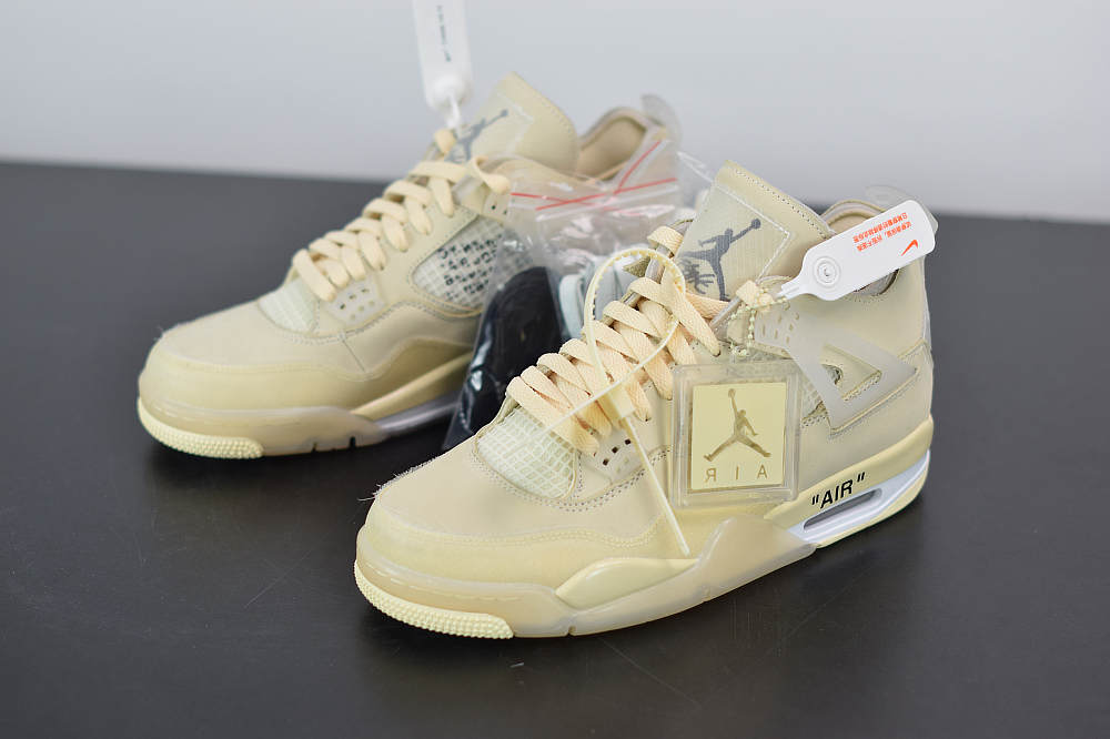 Air Jordan 4 Retro Off-White Sail