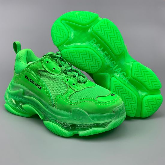 BALENCIAGA TRIPLE-S SNEAKER GREEN 541624W09OL