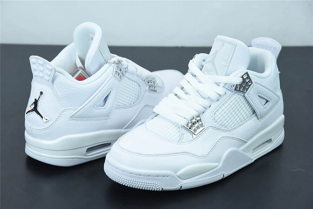 Authentic Air Jordan 4 'Pure Money'