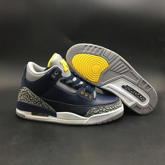 Air Jordan 3 Retro Michigan PE