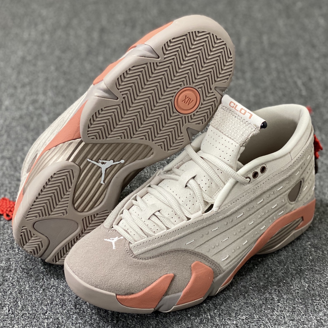 Jordan 14 Retro Low Clot Terra Blush