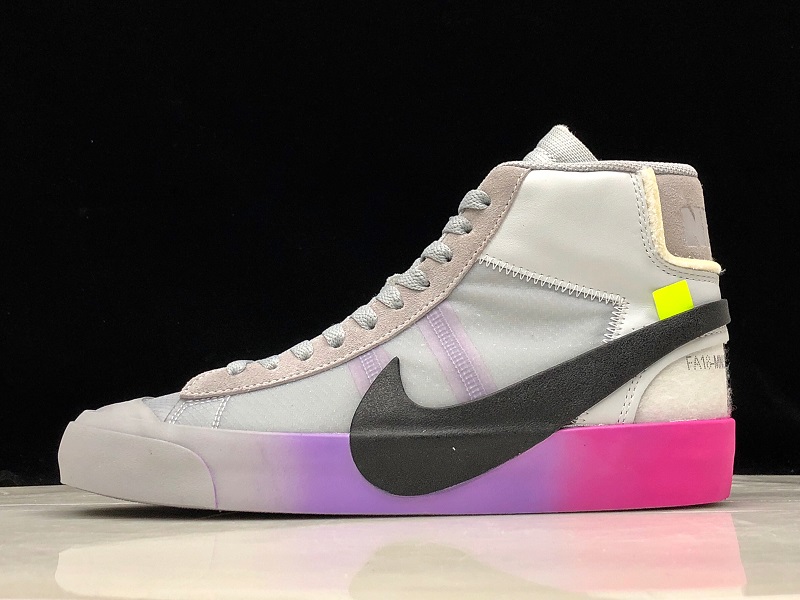 Nike Blazer Mid Off-White Wolf Grey Serena "Queen"