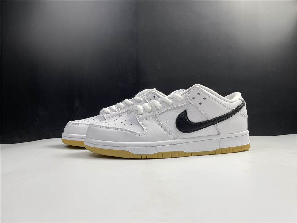 Nike SB Dunk Low Orange Label White Navy