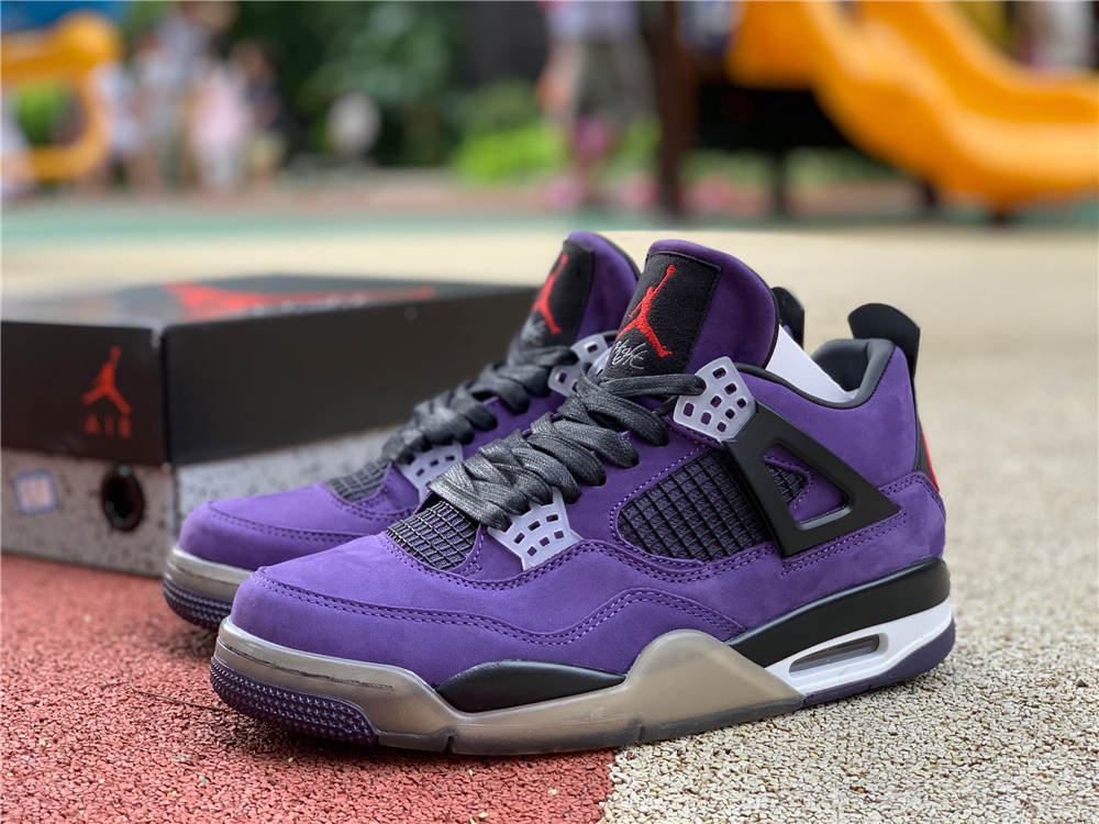 Air Jordan 4 Retro Purple