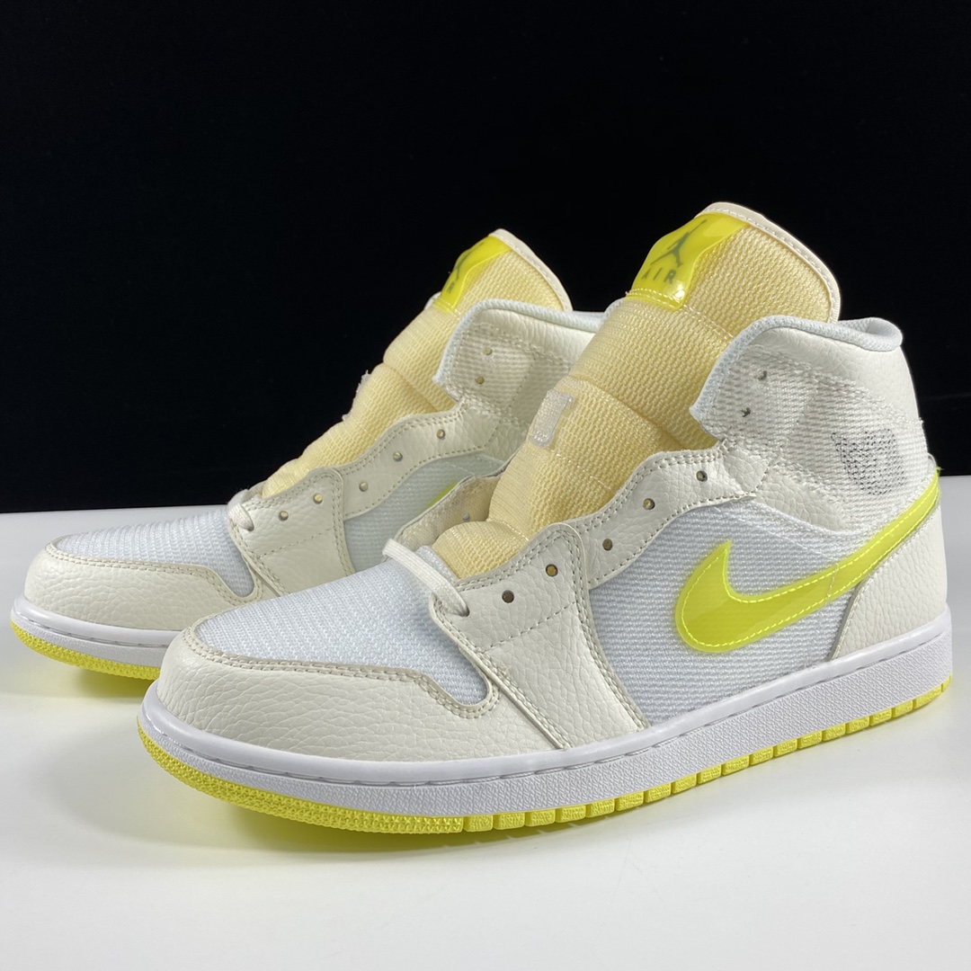 Jordan 1 Mid SE Voltage Yellow