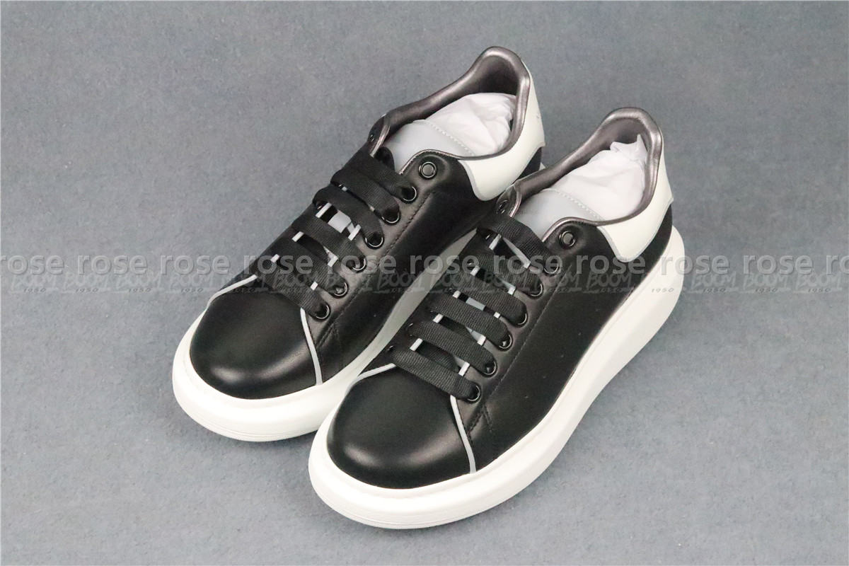 Alexander McQueen Black White Gray Reflective