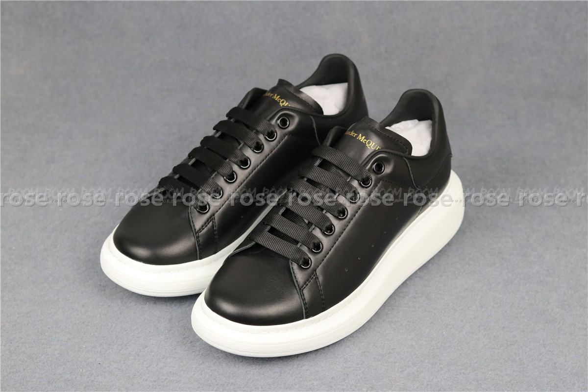 Alexander McQueen Oversized Black White Sole