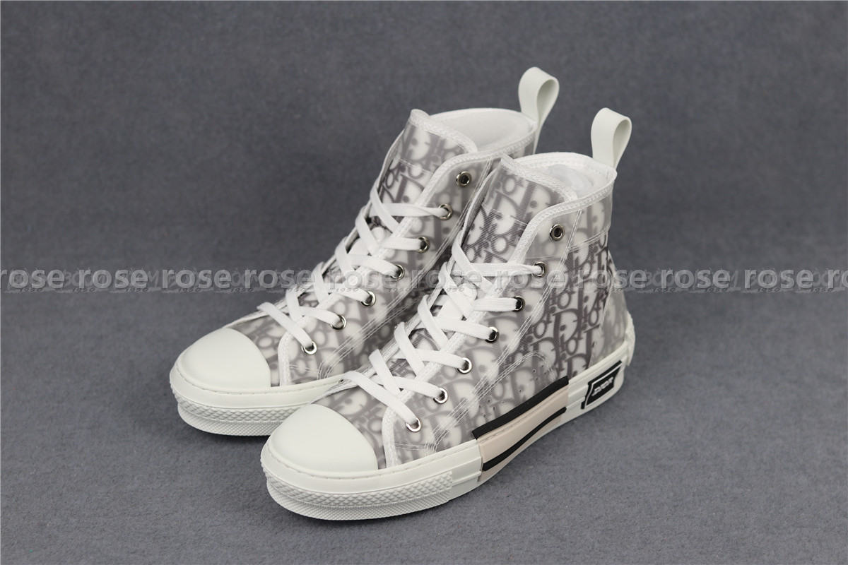 Dior B23 High Top Logo Oblique