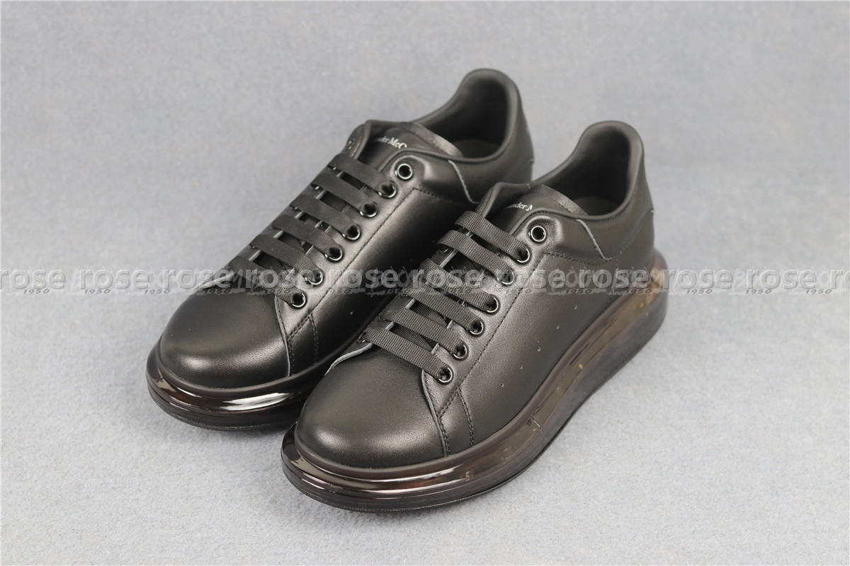 Alexander McQueen Oversized Black Shiny Sole