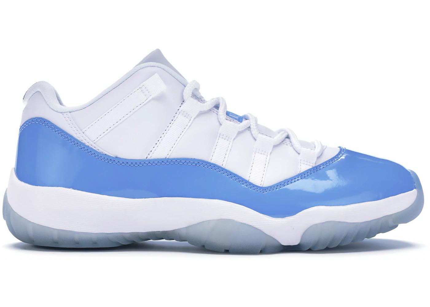 Air Jordan 11 Retro Low White Columbia Blue