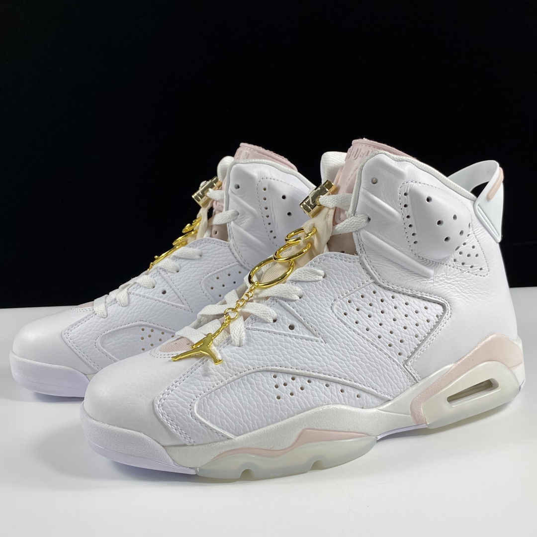 Jordan 6 Retro Gold Hoops