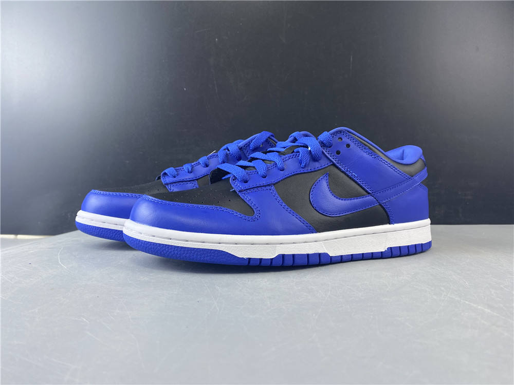 Nike Dunk Low Retro Black Hyper Cobalt