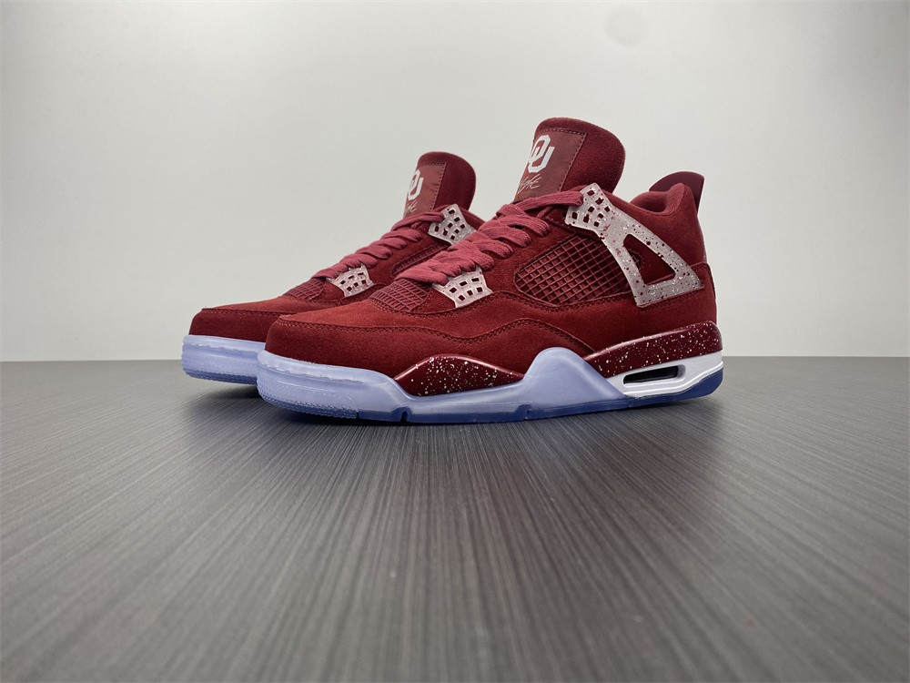 Jordan 4 Retro Oklahoma Sooners PE