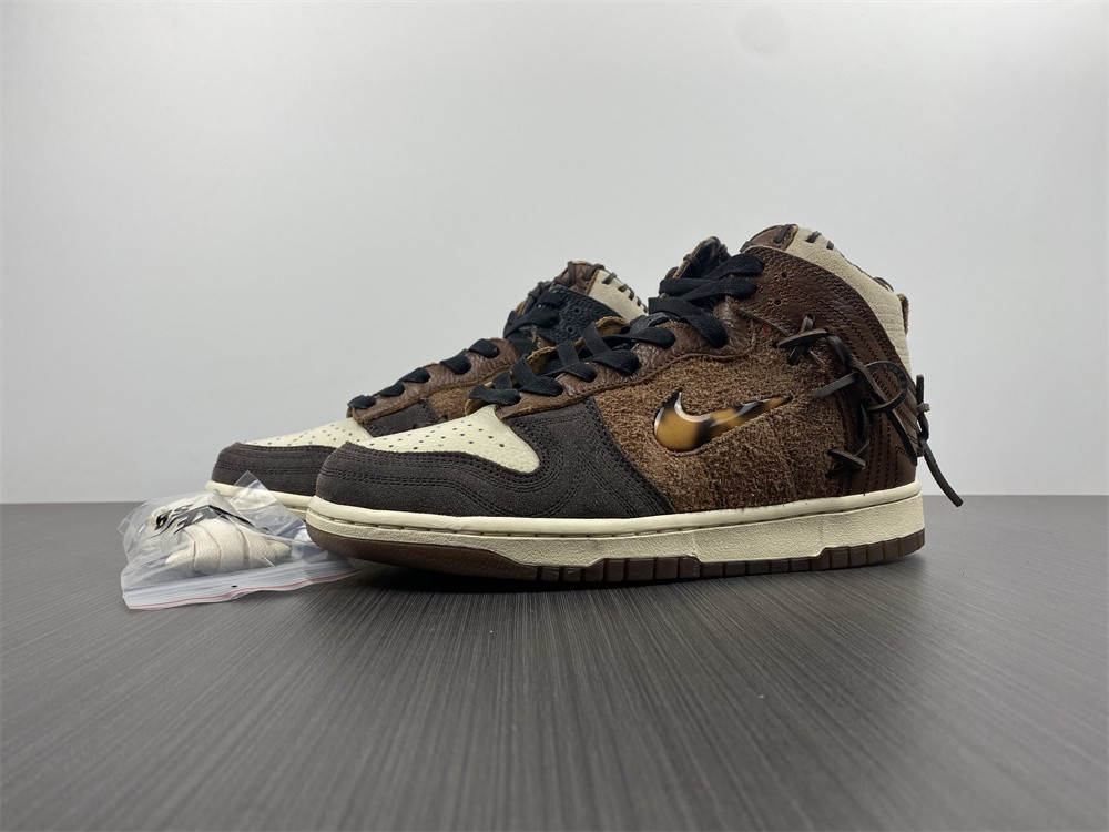 Nike Dunk High Bodega Legend Fauna Brown