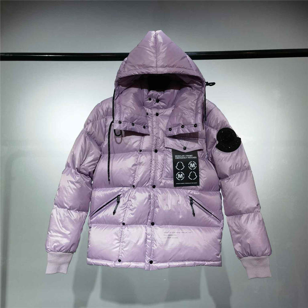 Moncler x Fragment down jacket Lavender Purple