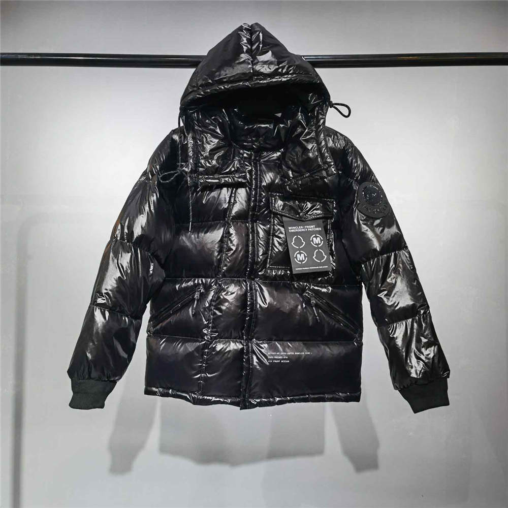 Moncler x Fragment down jacket Lavender Black