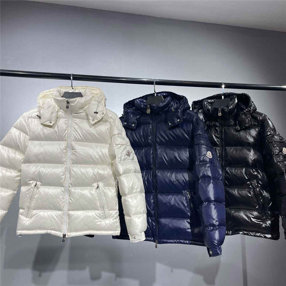 Moncler Maya down jacket Black/White/Navy (leave a note of colorway)