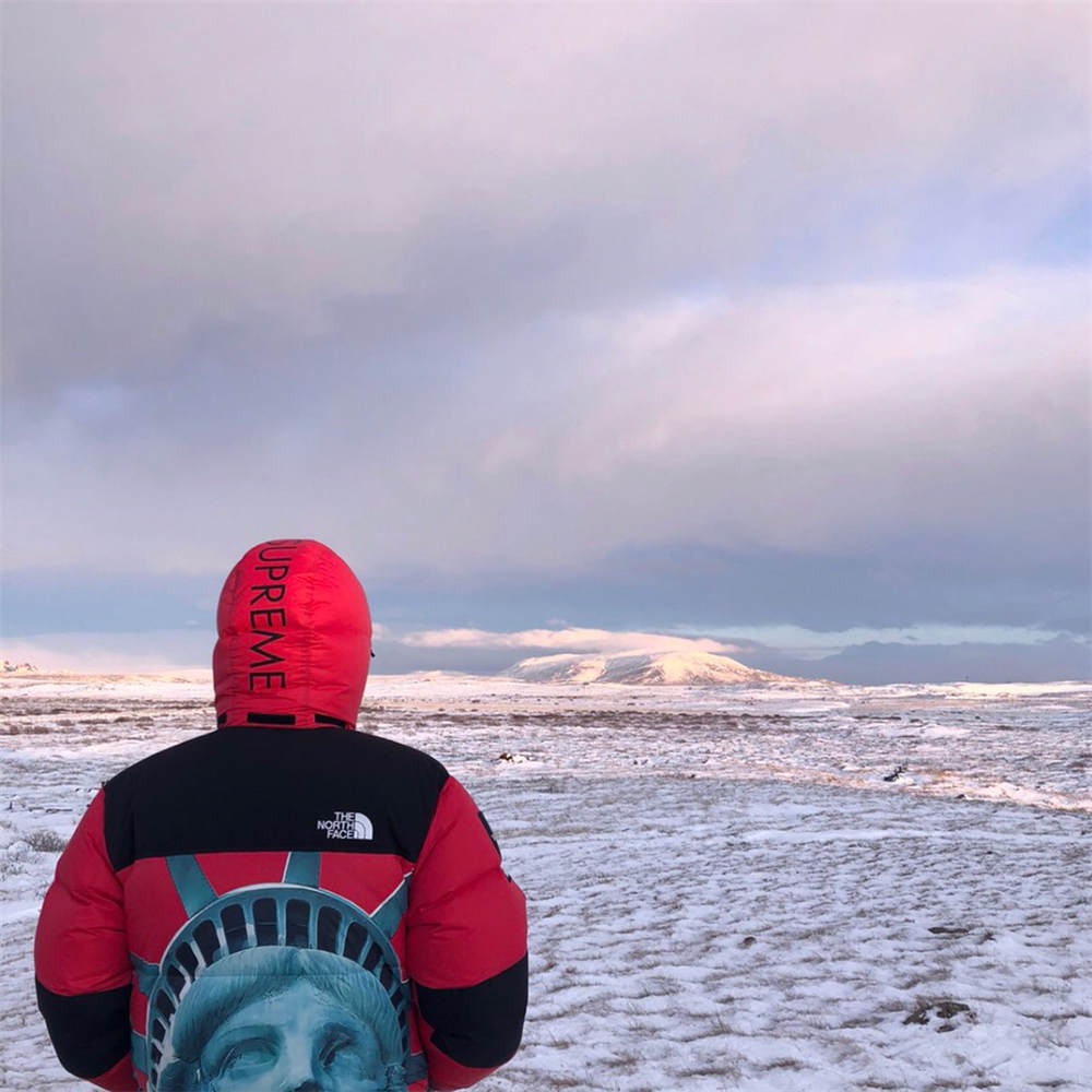 Sup x TNF 2019 Statue Of Liberty Baltoro Red