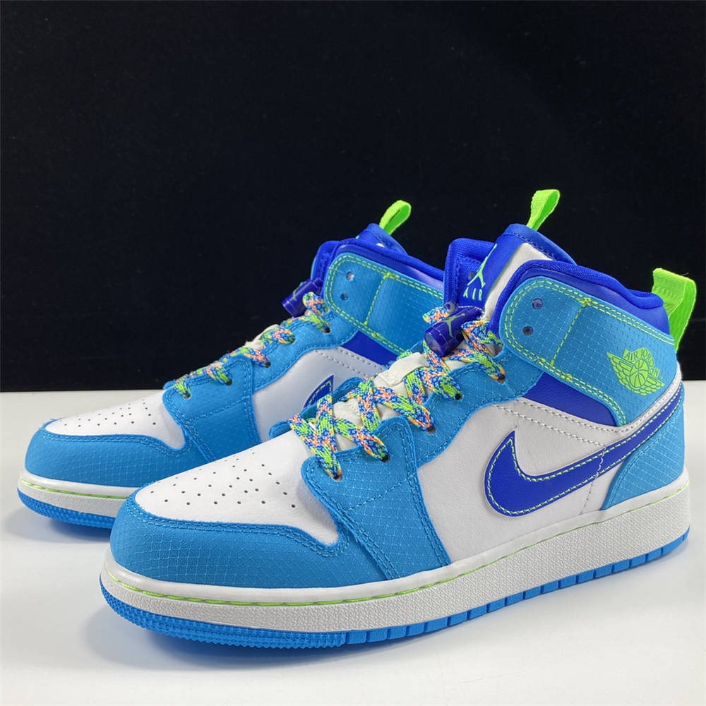 Jordan 1 Mid Sprite Blue GS