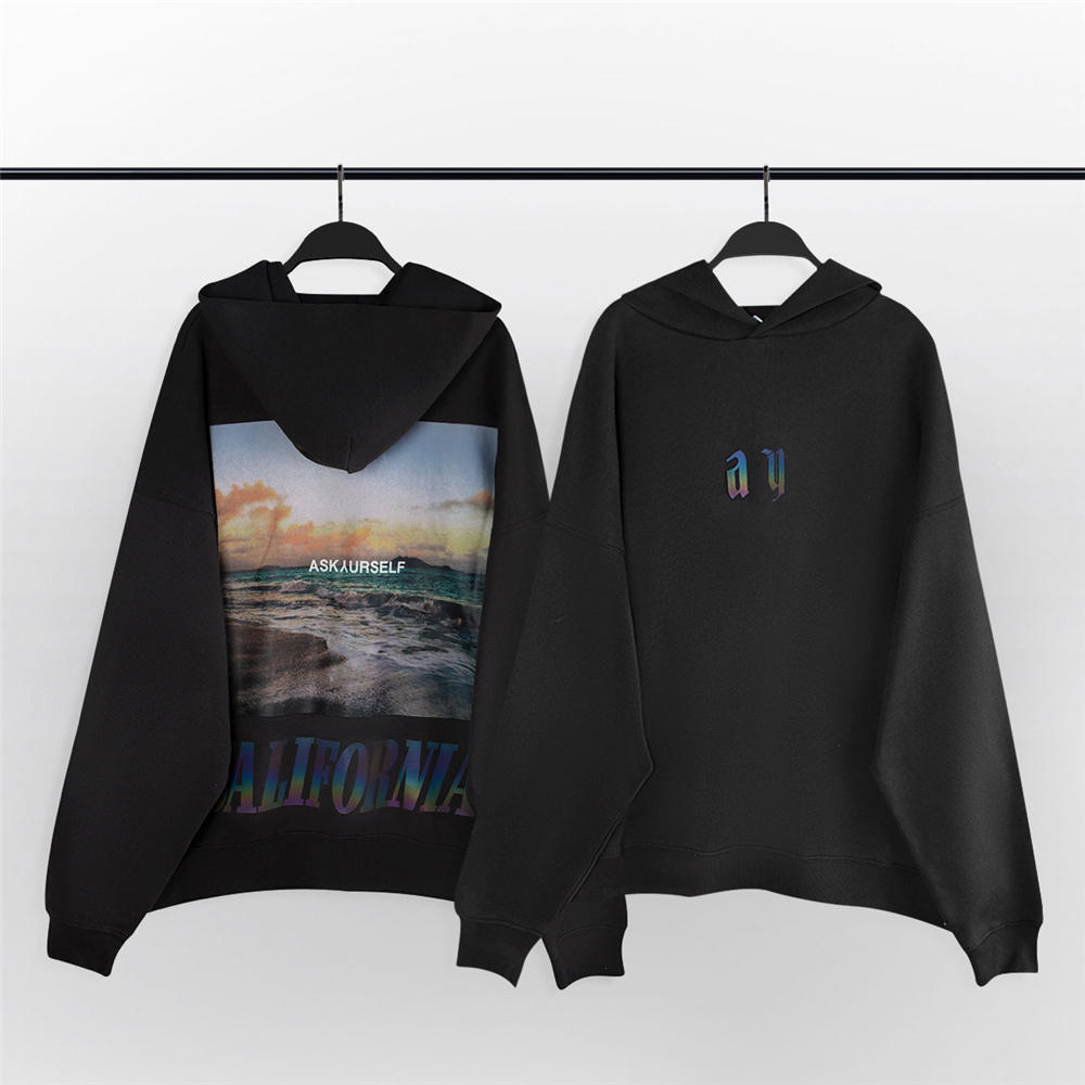 FOG askyurselfask california beach hoodie black