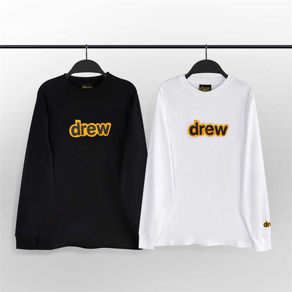 FOG drew smiley letters long sleeve t-shirt white/black