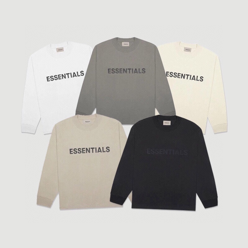 FOG essentials offset print long sleeve t-shirt