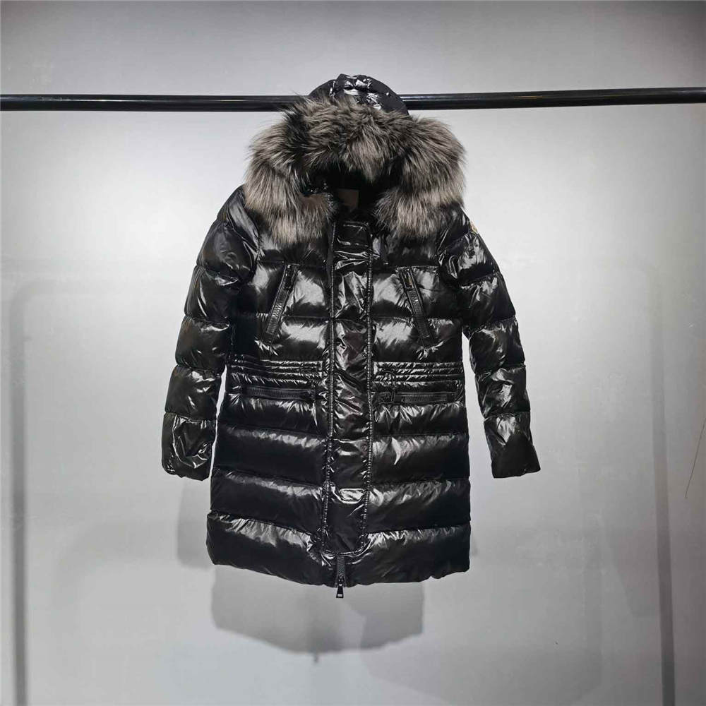 Moncler Aphroti Mid-length down jacket Black