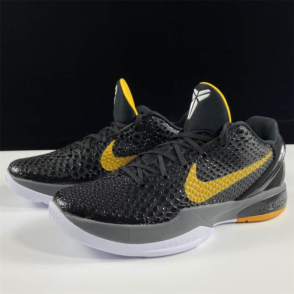 Nike Kobe 6 Black Del Sol