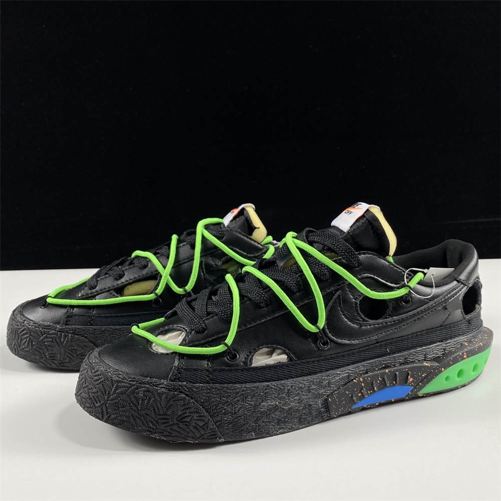 Nike Blazer Low x Off-White Black Green