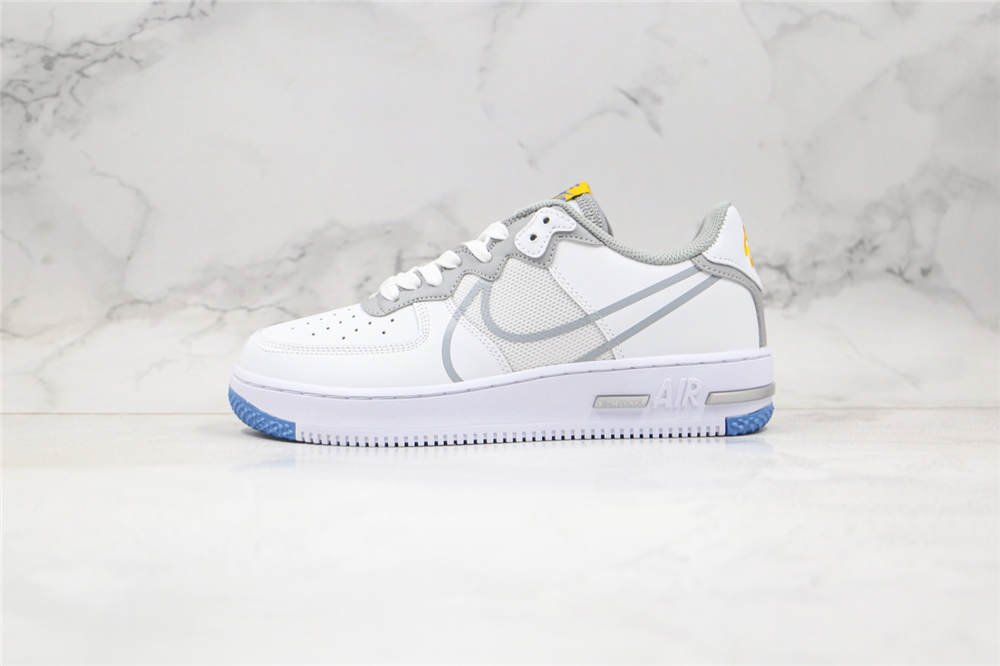 Nike Air Force 1 React Light Smoke Grey