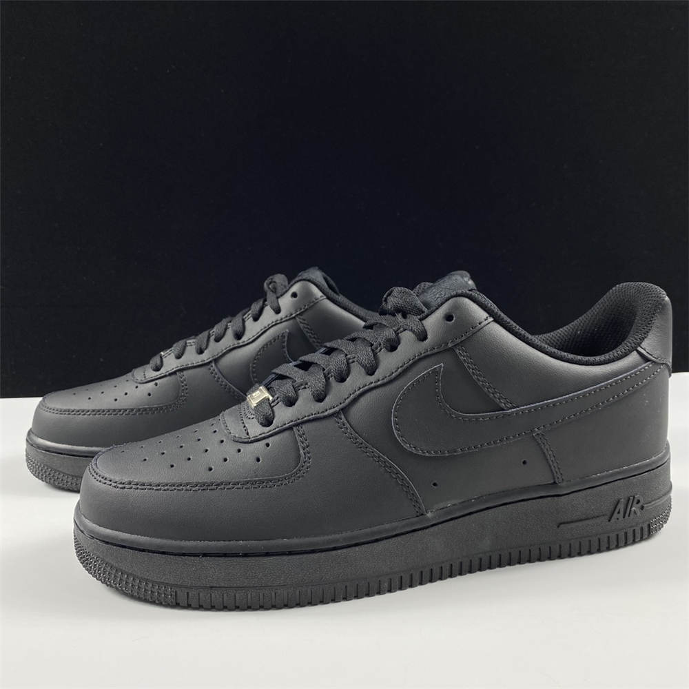 Nike Air Force 1 Low '07 Black Black