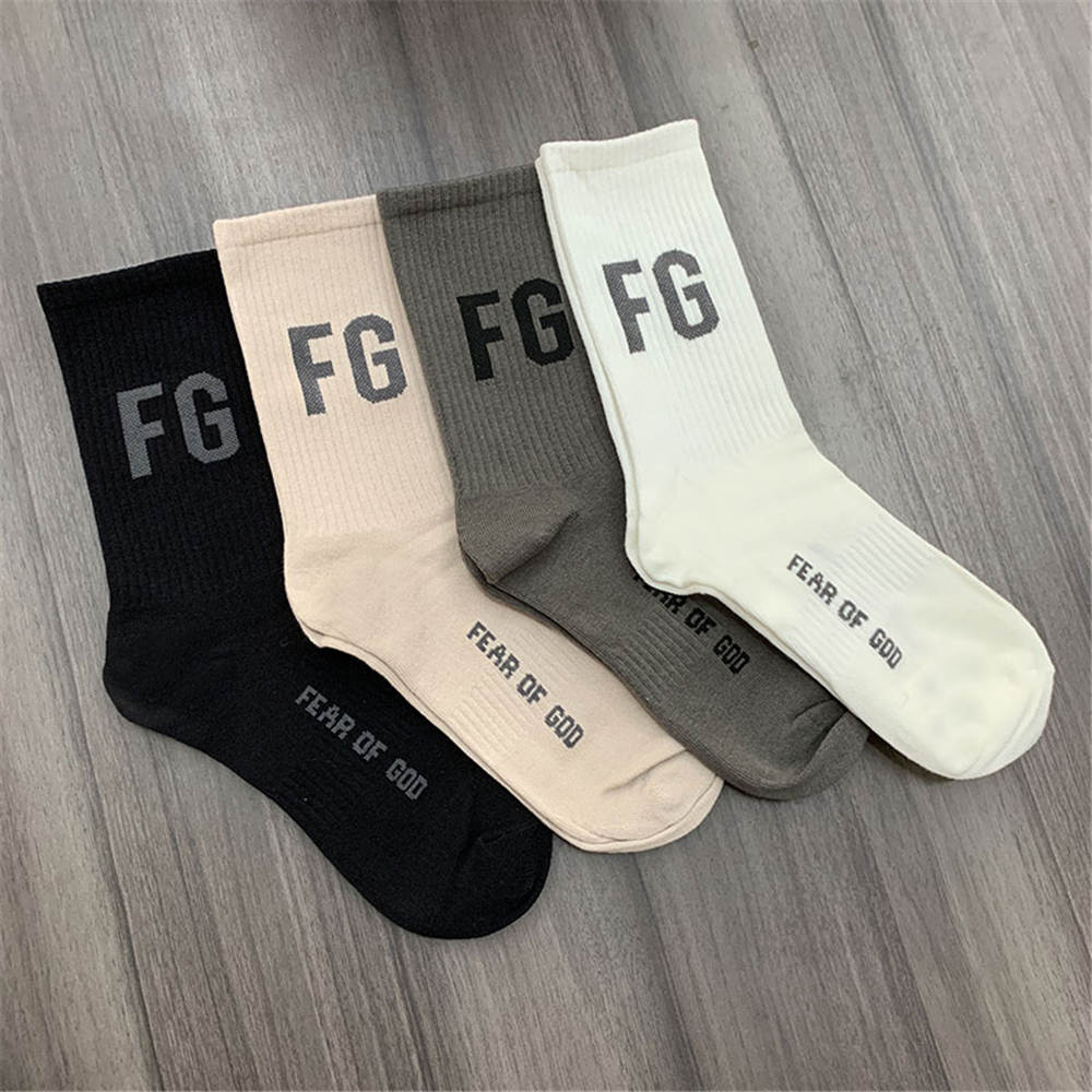 FOG main line FG letter long tube cotton socks