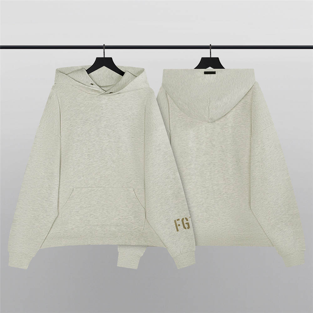 FOG Season 7 FG sleeve logo FG7C hoodie Grey