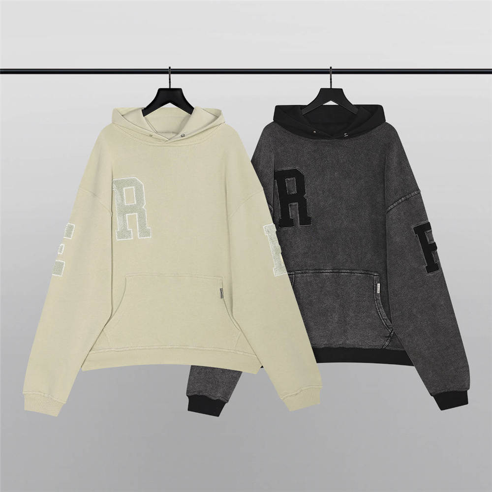 FOG represent R letters hoodie cream/black