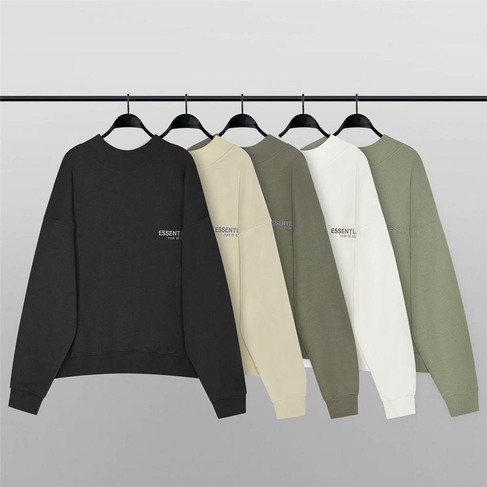 FOG ESSENTIALS 21SS 3M reflective letters CREWNECK