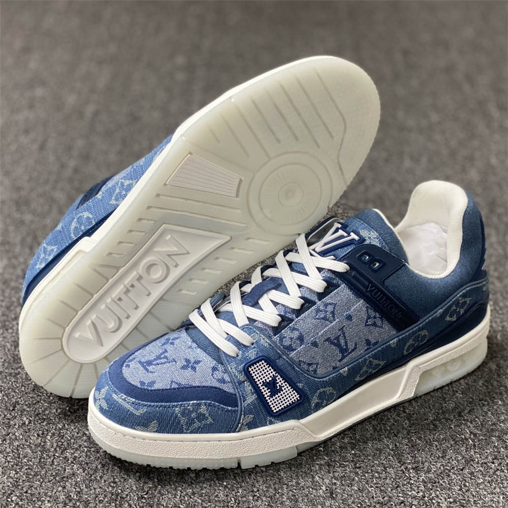 Louis Vuitton Trainer Monogram Denim