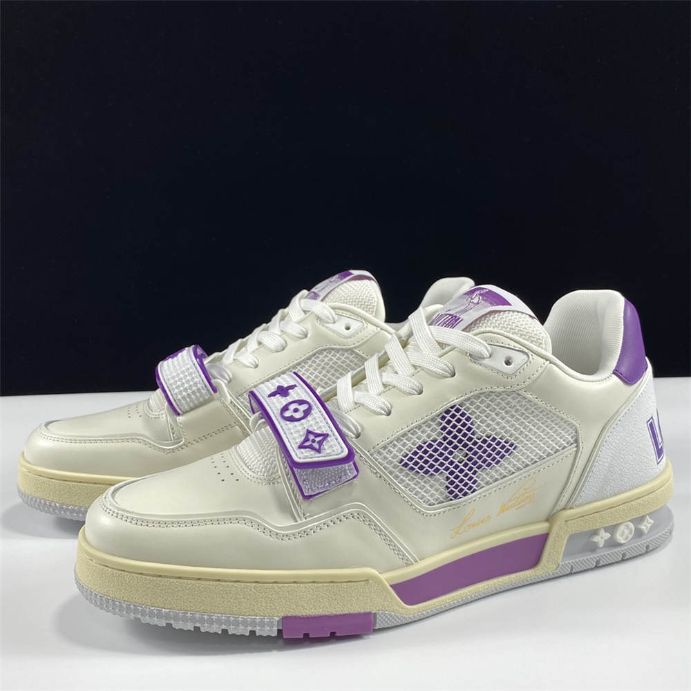 Louis Vuitton Trainer Violet Mesh