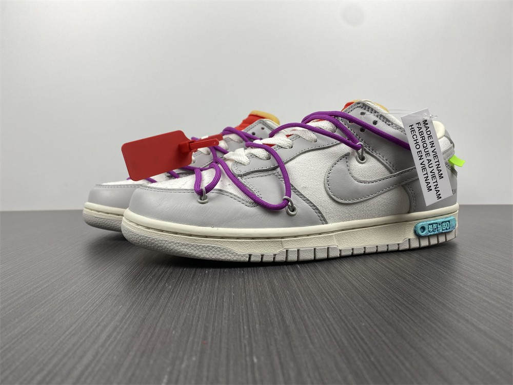 OFF WHITE x Nike Dunk SB Low Lot 45