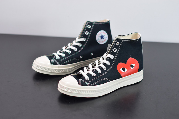 Converse Chuck Taylor All-Star 70s Hi Comme des Garcons PLAY Black