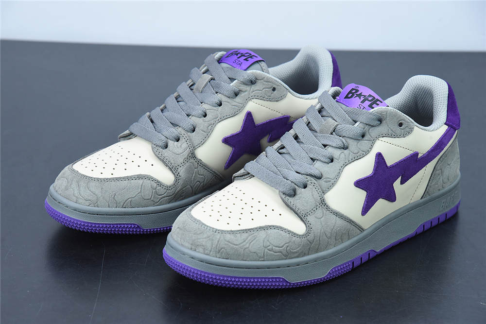 A Bathing Ape Bape Sta Low Purple